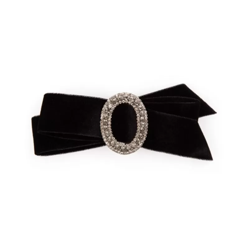 Hair Accessories | Royal Collection Shop Black Velvet Bow