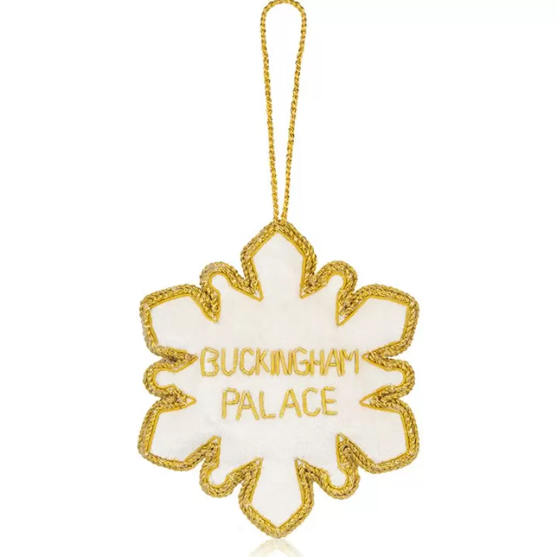 Decorations | Royal Collection Shop Buckingham Palace Crystal Snowflake Decoration