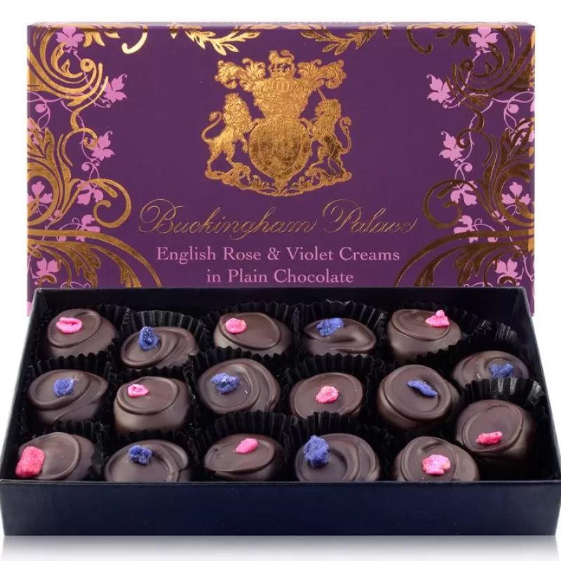 Confectionery & Chocolates | Royal Collection Shop Buckingham Palace English Rose And Violet Creams