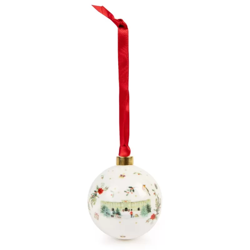 Decorations | Royal Collection Shop Buckingham Palace Fine Bone China Bauble