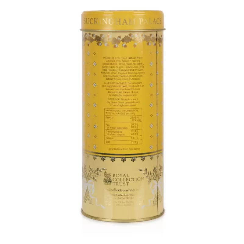Biscuits | Royal Collection Shop Buckingham Palace Lemon Shortbread Biscuit Tin