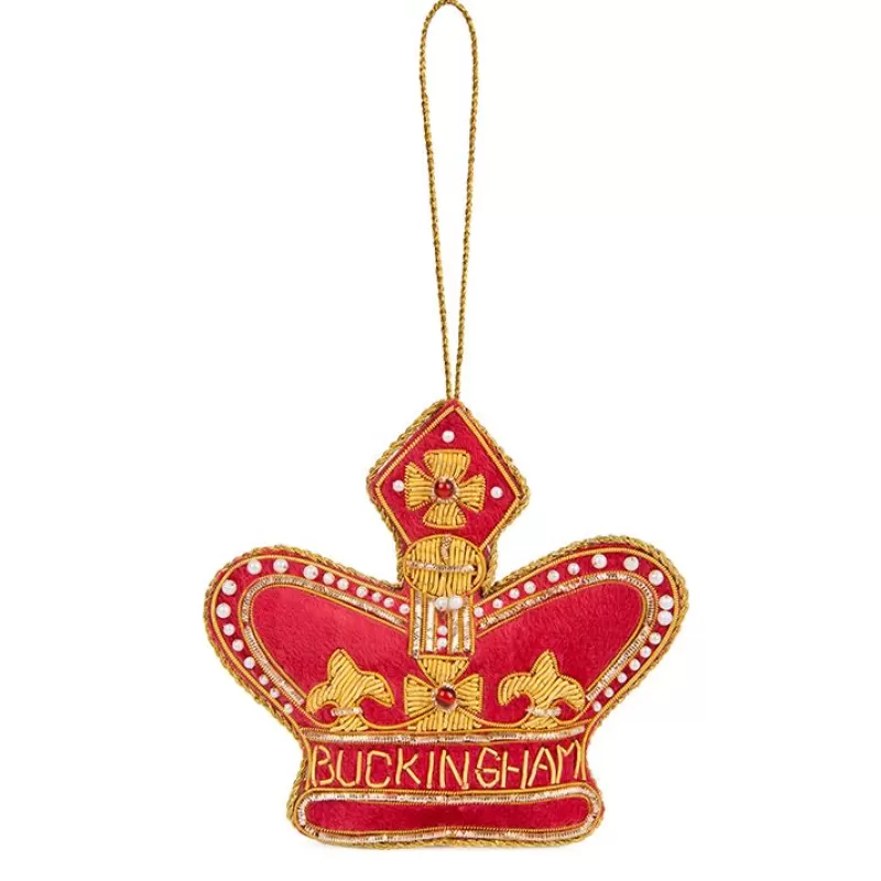 Decorations | Royal Collection Shop Buckingham Palace Red Crown Decoration
