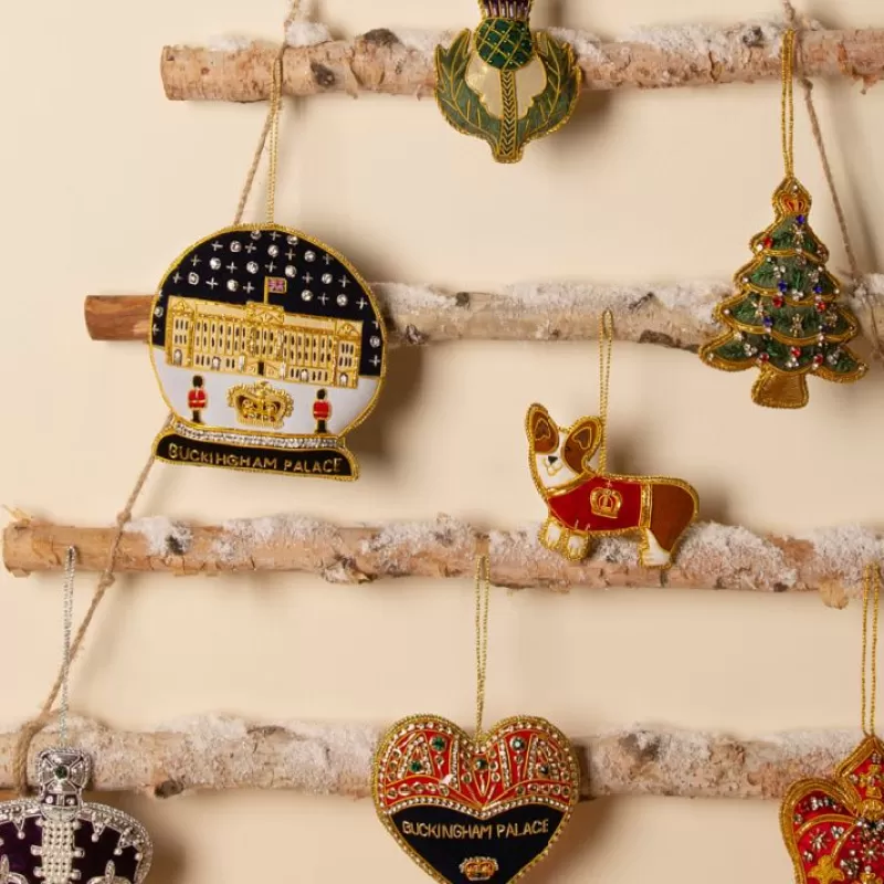 Decorations | Royal Collection Shop Buckingham Palace Snow Globe Decoration