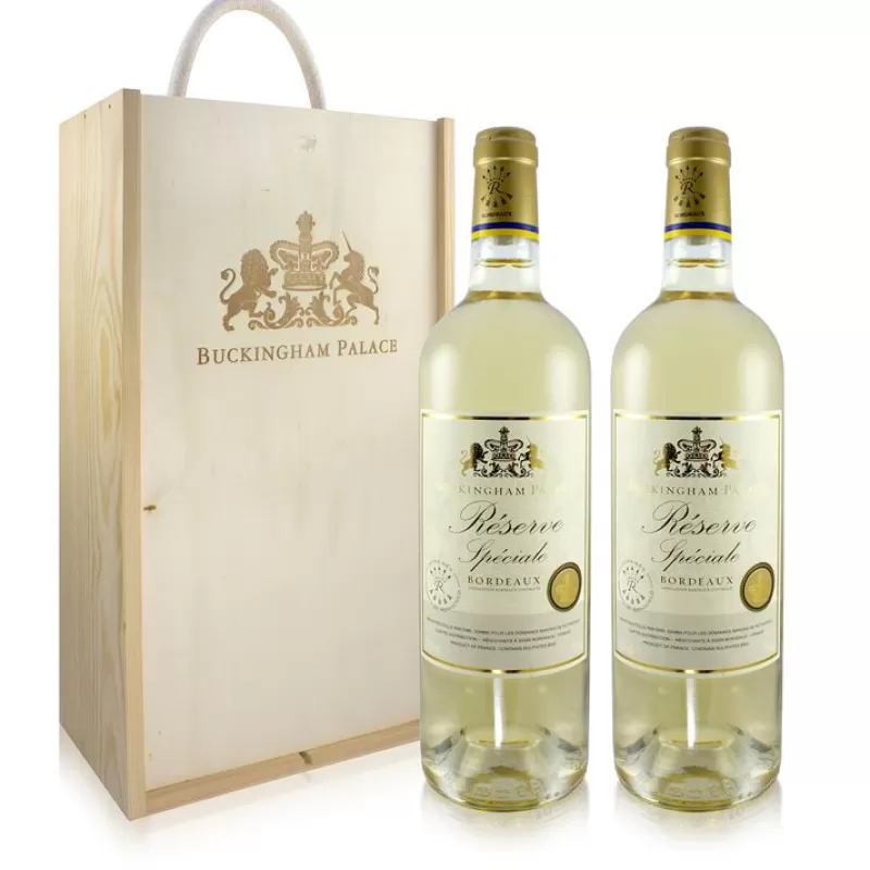 Wine & Spirits | Royal Collection Shop Buckingham Palace White Wine Gift Set