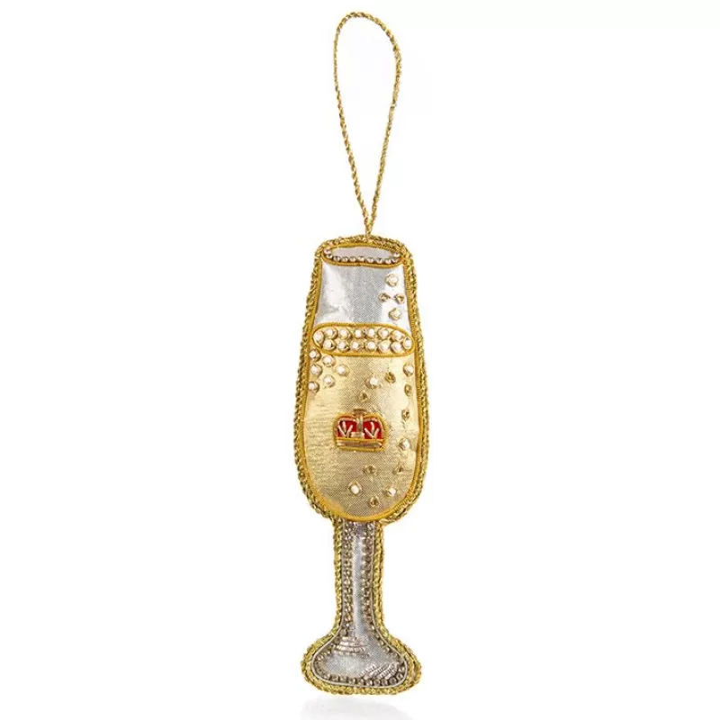 Decorations | Royal Collection Shop Champagne Glass Decoration