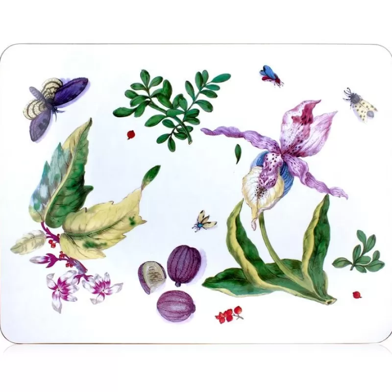 Dinnerware | Royal Collection Shop Chelsea Porcelain Orchid Serving Mat