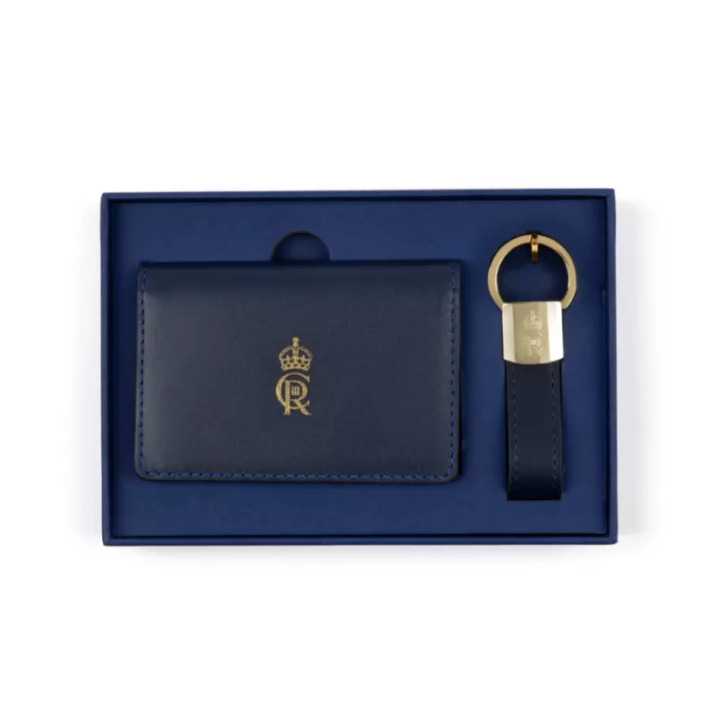 His Majesty The King'S 75Th Birthday | Royal Collection Shop Ciiir Card Wallet & Keyring Set