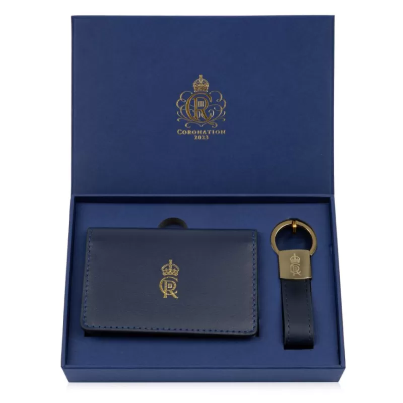 His Majesty The King'S 75Th Birthday | Royal Collection Shop Ciiir Card Wallet & Keyring Set