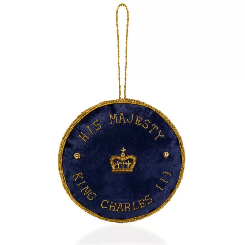 His Majesty The King'S 75Th Birthday | Royal Collection Shop Ciiir Roundel Decoration