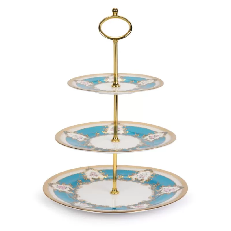 Plates & Bowls | Royal Collection Shop Coat Of Arms 3 Tier Cake Stand