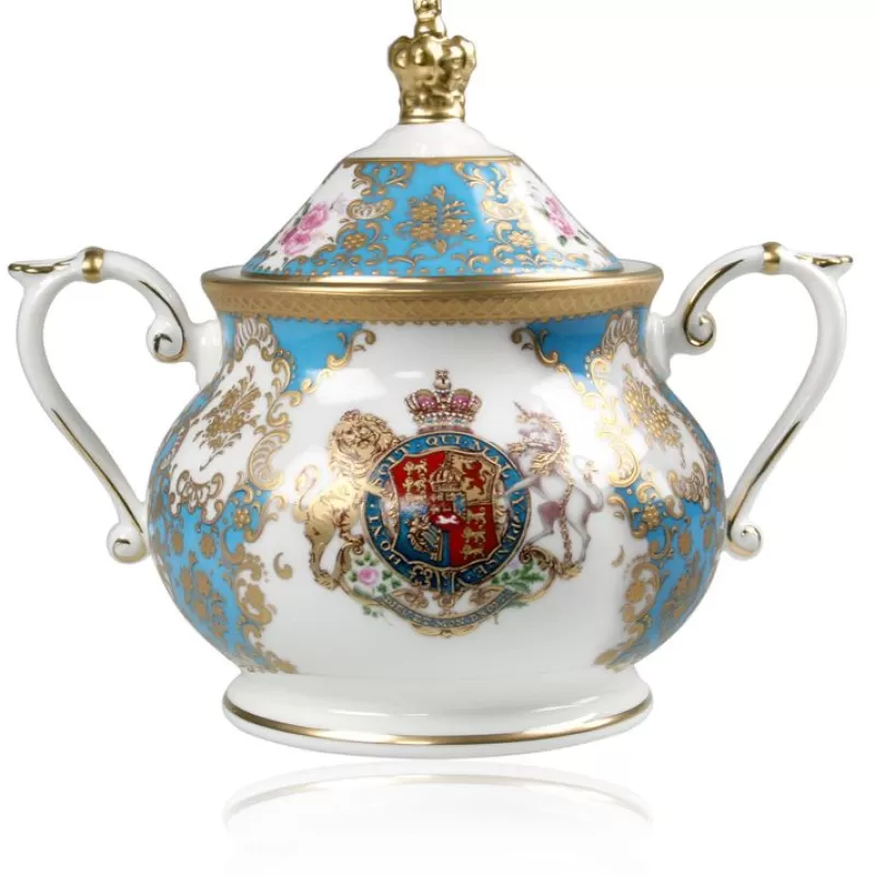 Plates & Bowls | Royal Collection Shop Coat Of Arms Sugar Bowl