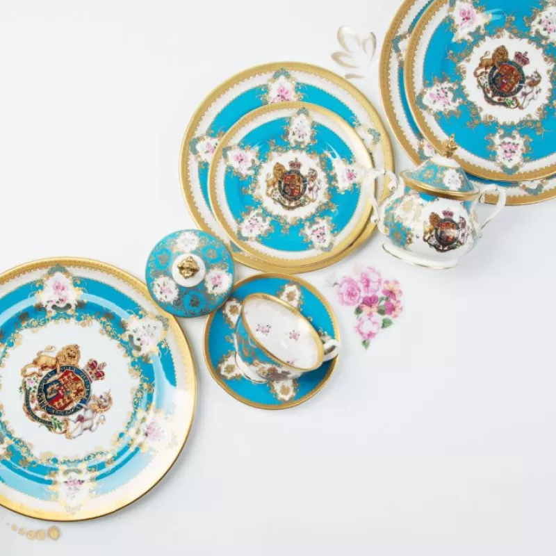 Plates & Bowls | Royal Collection Shop Coat Of Arms Sugar Bowl
