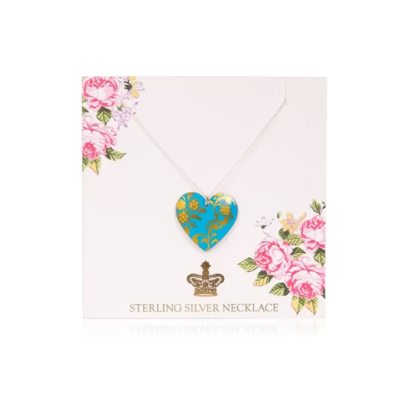 Necklaces | Royal Collection Shop Coat Of Arms Tin Heart Pendant