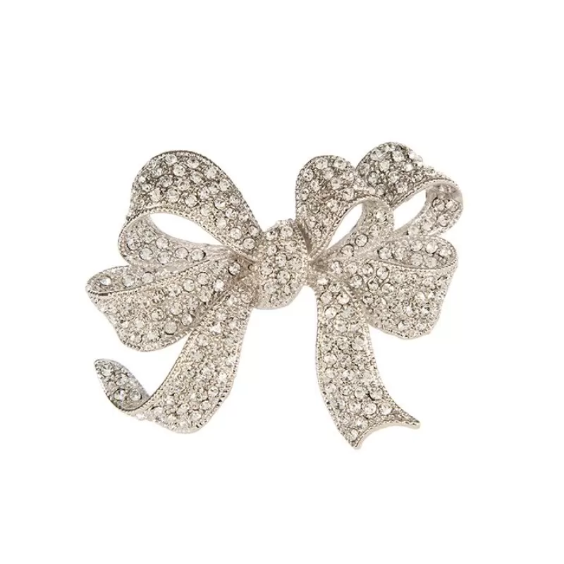 Brooches | Royal Collection Shop Crystal Bow Brooch