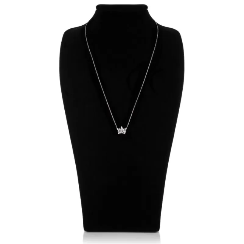 Necklaces | Royal Collection Shop Crystal Crown Necklace