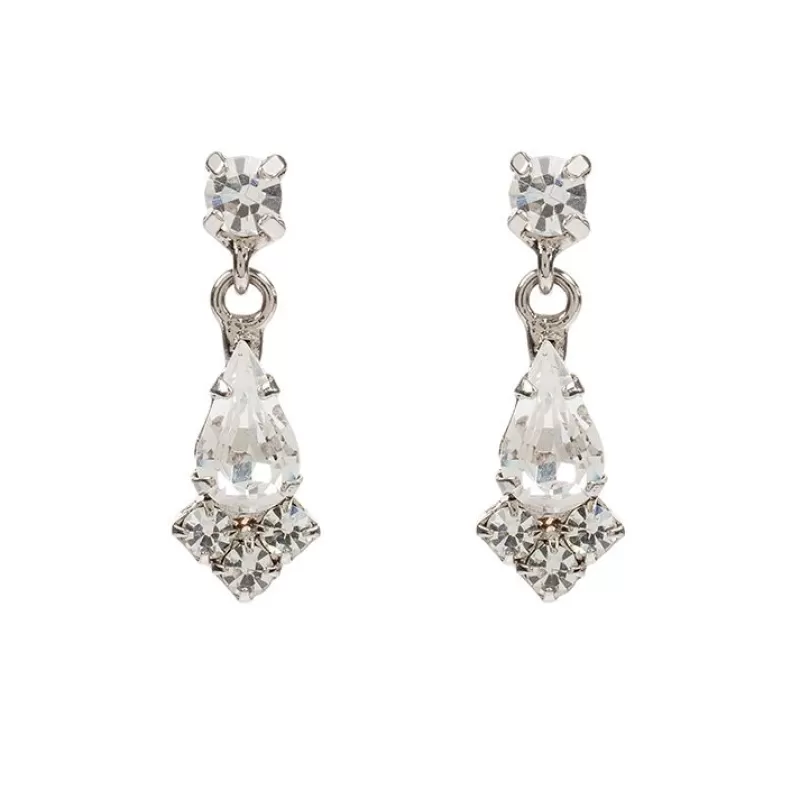 Earrings | Royal Collection Shop Crystal Decagon Earrings