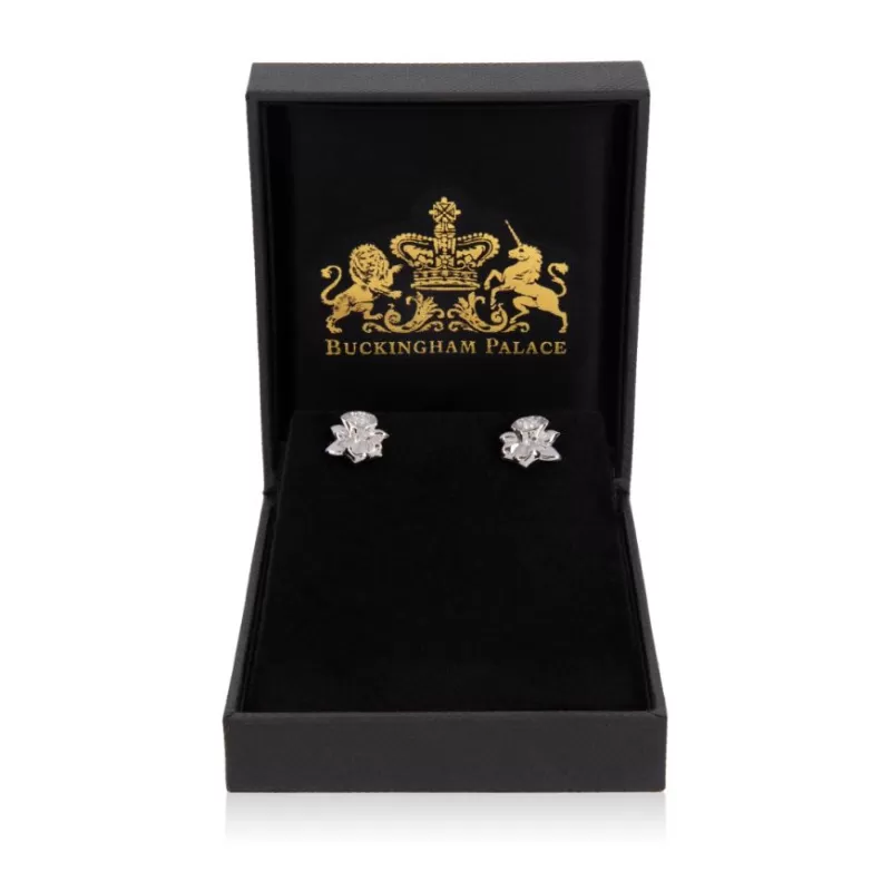 Earrings | Royal Collection Shop Daffodil Stud Earrings