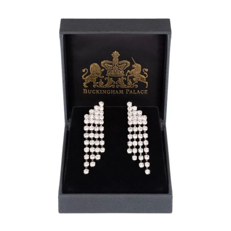 Earrings | Royal Collection Shop Diamante Earrings