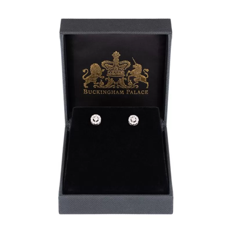 Earrings | Royal Collection Shop Diamante Stud Earrings