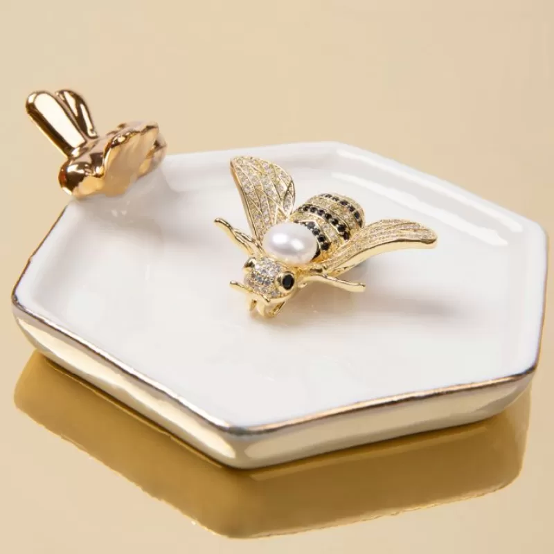 Brooches | Royal Collection Shop Gold Bee Brooch