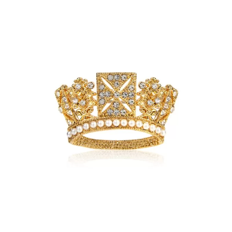 Brooches | Royal Collection Shop Gold Diadem Crown Brooch