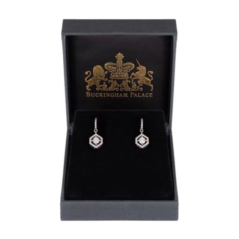Earrings | Royal Collection Shop Greville Hoop Earrings