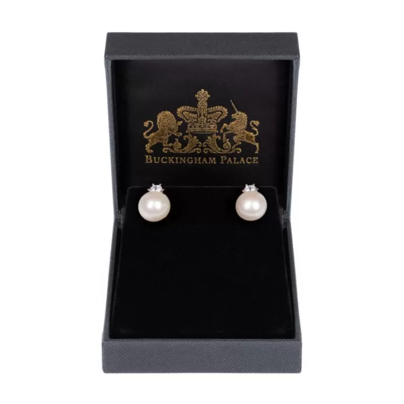 Earrings | Royal Collection Shop Large Pearl Earrings