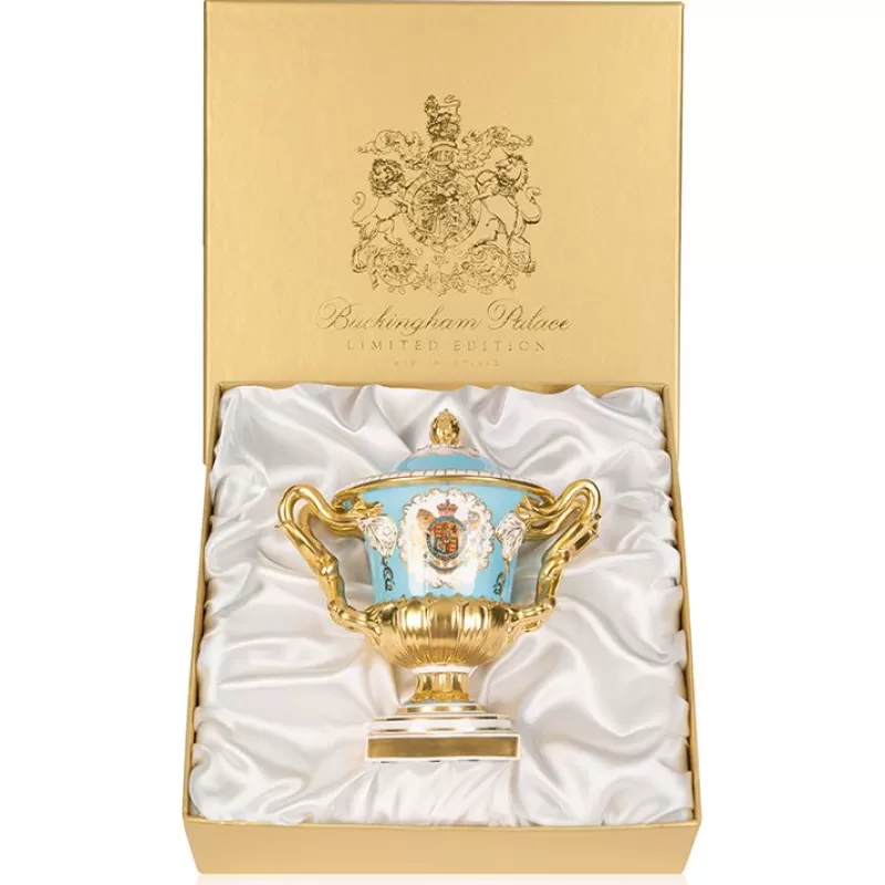 Coat Of Arms | Royal Collection Shop Limited Edition Coat Of Arms Gadroon Vase