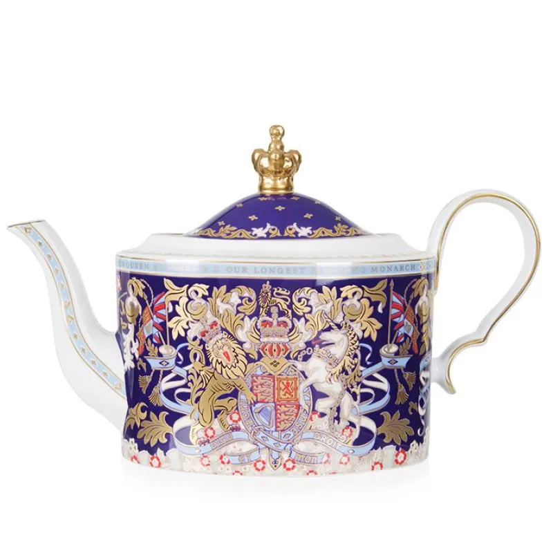 Teapots | Royal Collection Shop Longest Reigning Monarch 6 Cup Teapot