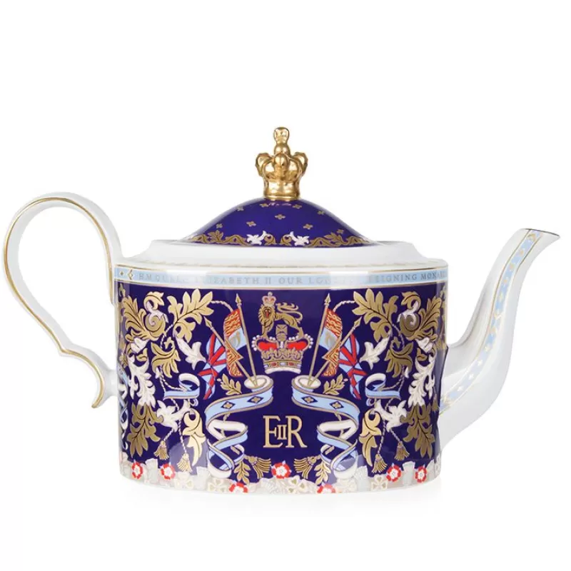 Teapots | Royal Collection Shop Longest Reigning Monarch 6 Cup Teapot