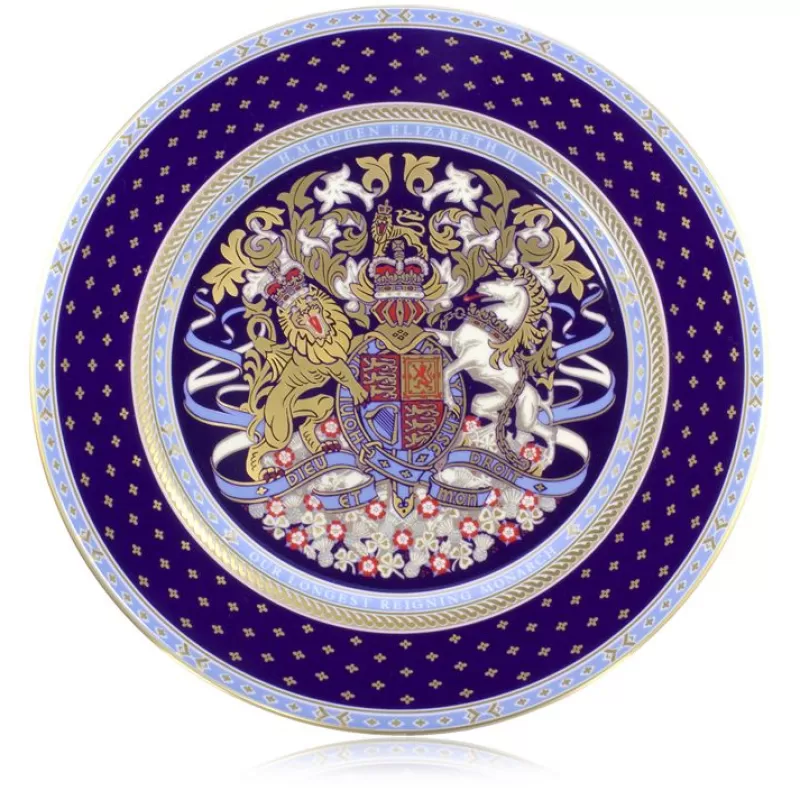 Plates & Bowls | Royal Collection Shop Longest Reigning Monarch Plate