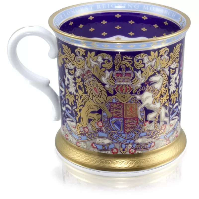 Tankards & Mugs | Royal Collection Shop Longest Reigning Monarch Tankard