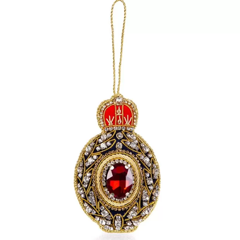 Decorations | Royal Collection Shop Palace Of Holyroodhouse Red Jewel Decoration