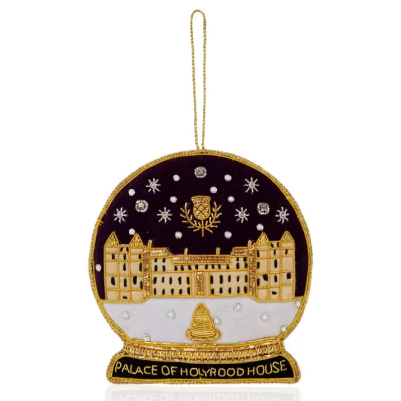 Decorations | Royal Collection Shop Palace Of Holyroodhouse Snow Globe Decoration