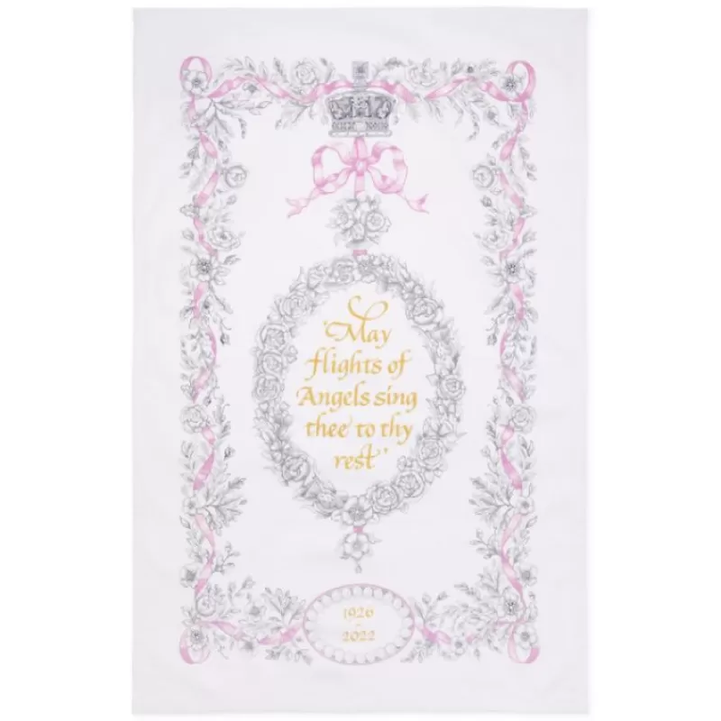 Queen Elizabeth Ii Commemorative Range | Royal Collection Shop Queen Elizabeth Ii Commemorative Tea Towel