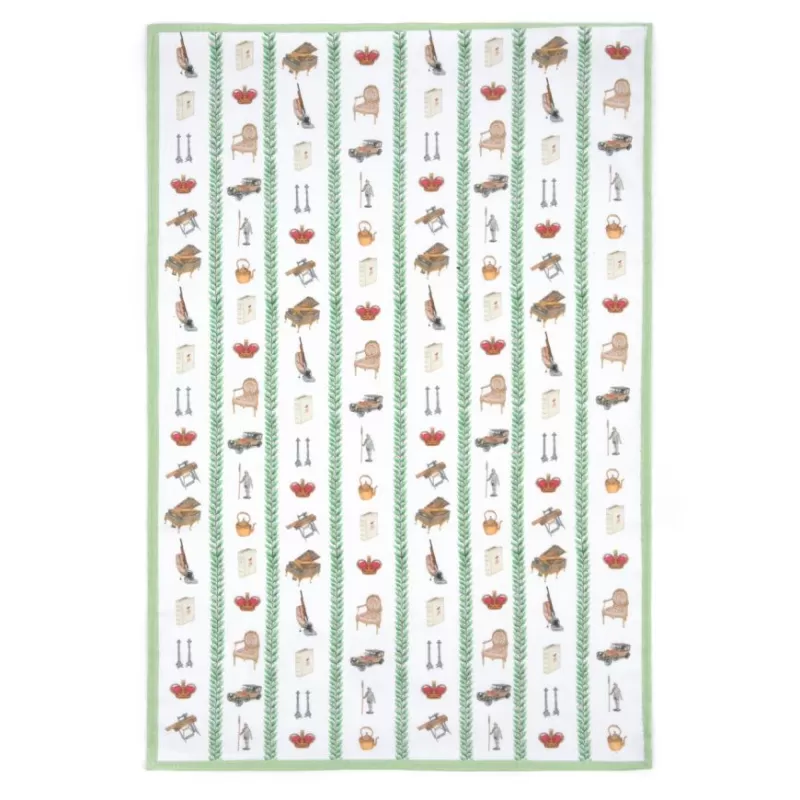 Home Linens | Royal Collection Shop Queen Mary'S Dolls' House Tea Towel