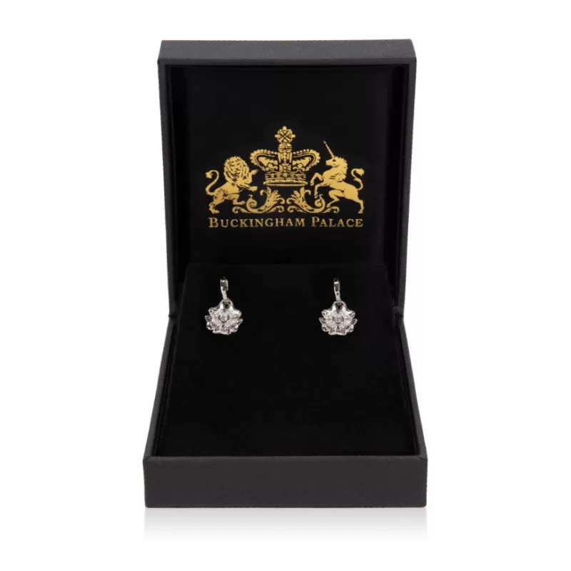 Earrings | Royal Collection Shop Rose Drop Earrings