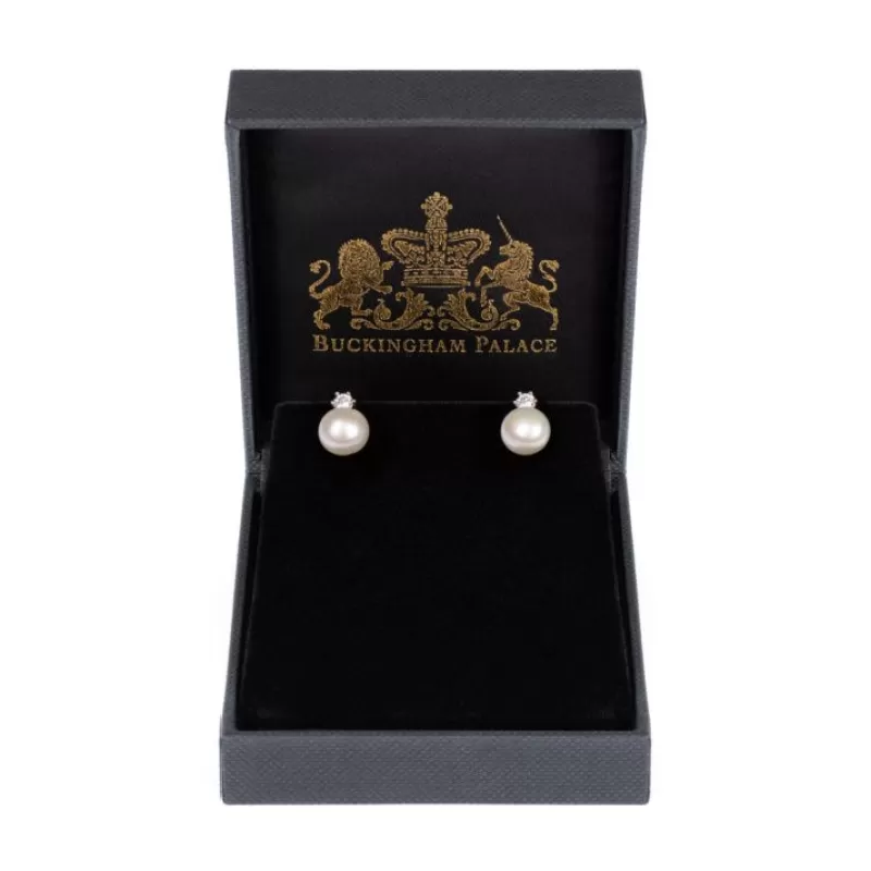 Earrings | Royal Collection Shop Small Pearl Earrings