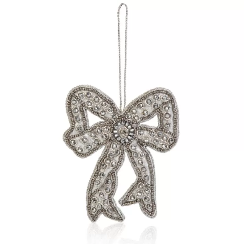 Decorations | Royal Collection Shop Style & Society Grey Bow Decoration