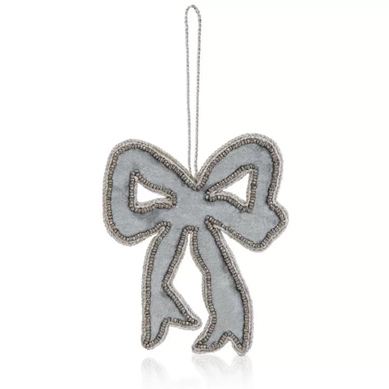 Decorations | Royal Collection Shop Style & Society Grey Bow Decoration