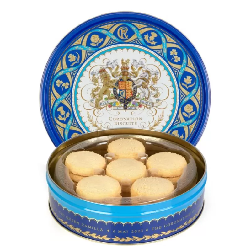Biscuits | Royal Collection Shop The Coronation Biscuit Tin
