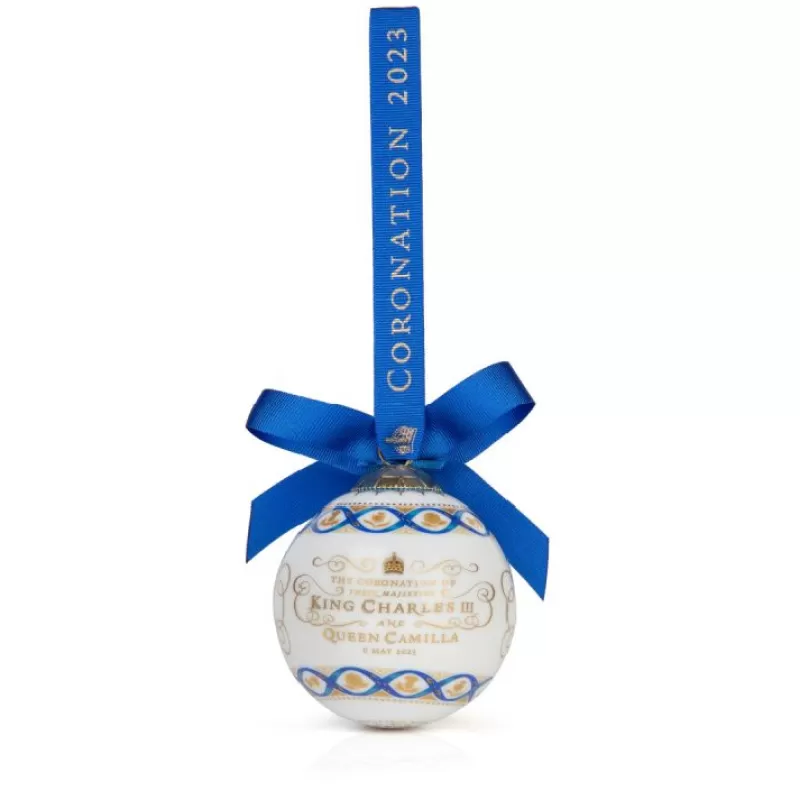 The Coronation Of King Charles Iii | Royal Collection Shop The Coronation China Bauble