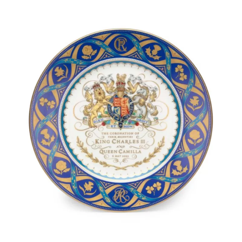 Plates & Bowls | Royal Collection Shop The Coronation Dessert Plate