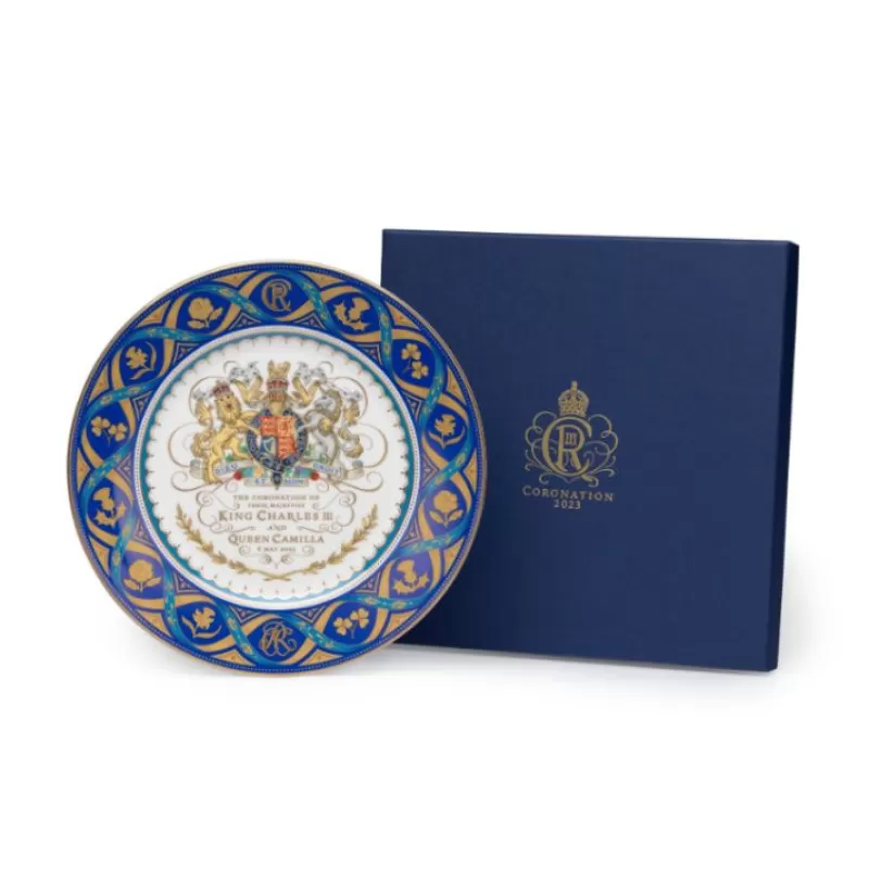 Plates & Bowls | Royal Collection Shop The Coronation Dessert Plate