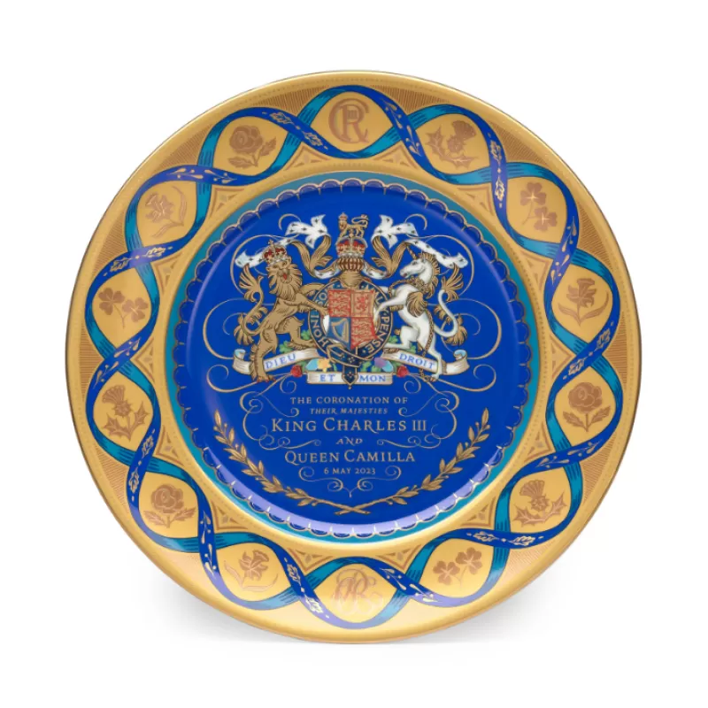 Plates & Bowls | Royal Collection Shop The Coronation Limited Edition Plate
