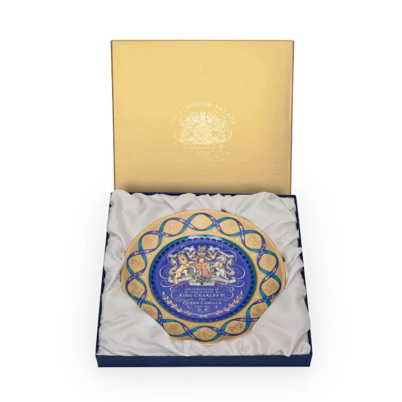 Plates & Bowls | Royal Collection Shop The Coronation Limited Edition Plate