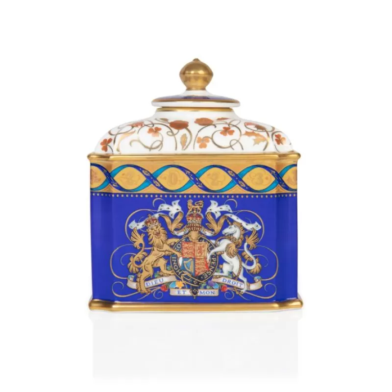 The Coronation Of King Charles Iii | Royal Collection Shop The Coronation Limited Edition Tea Caddy