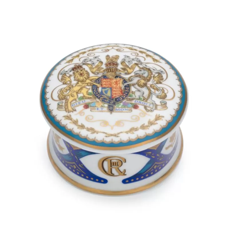 The Coronation Of King Charles Iii | Royal Collection Shop The Coronation Pillbox
