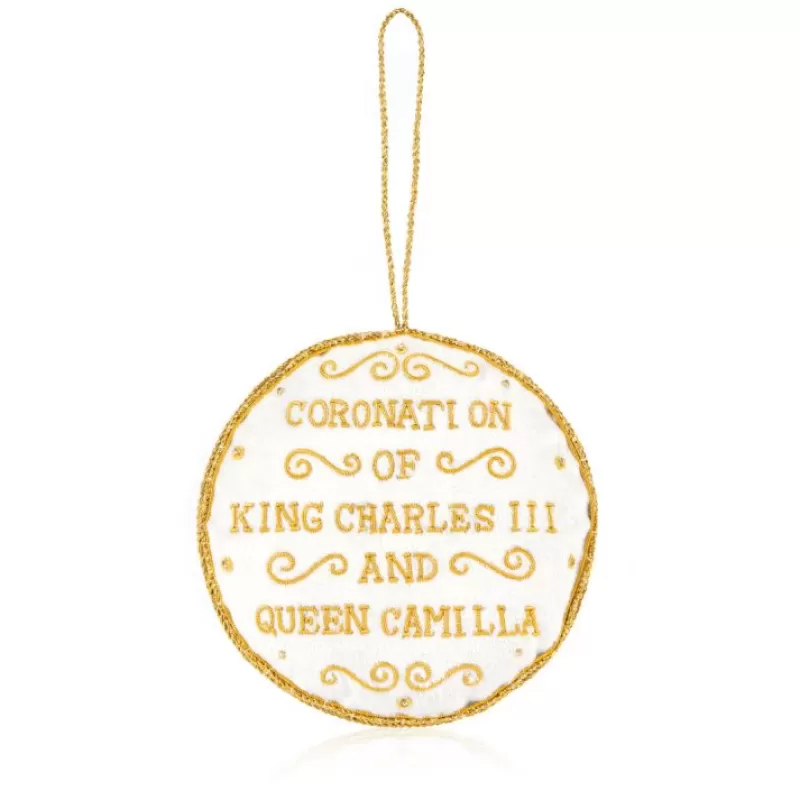 Decorations | Royal Collection Shop The Coronation Roundel Decoration