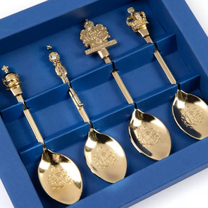 Afternoon Tea | Royal Collection Shop The Coronation Set Of Spoons